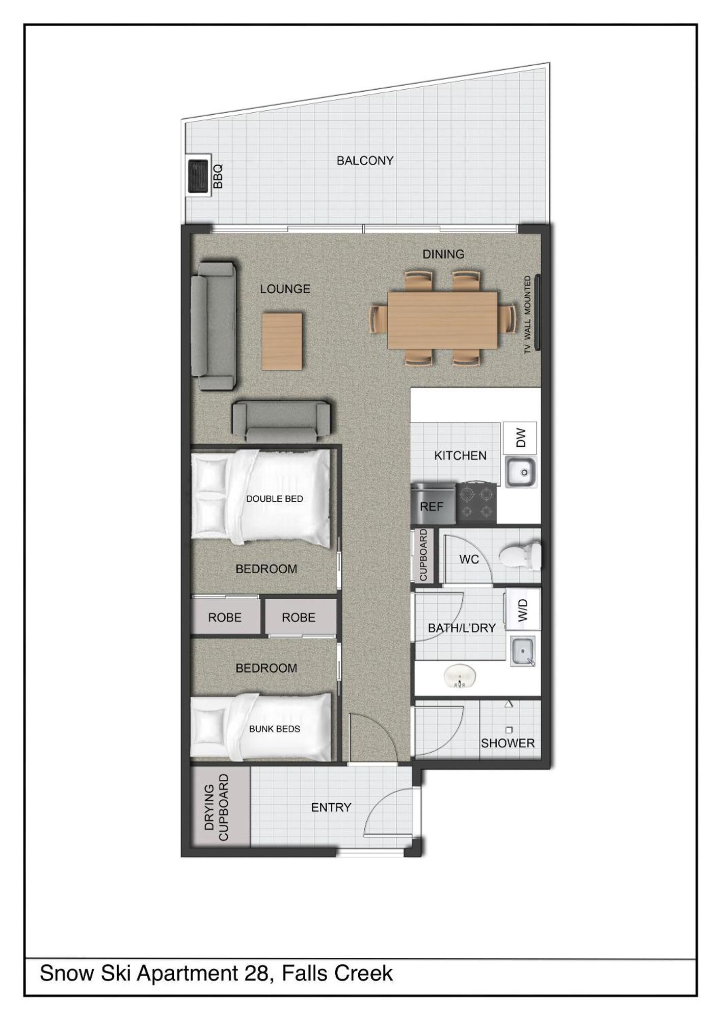 Snow Ski Apartments 28 Falls Creek Exterior photo